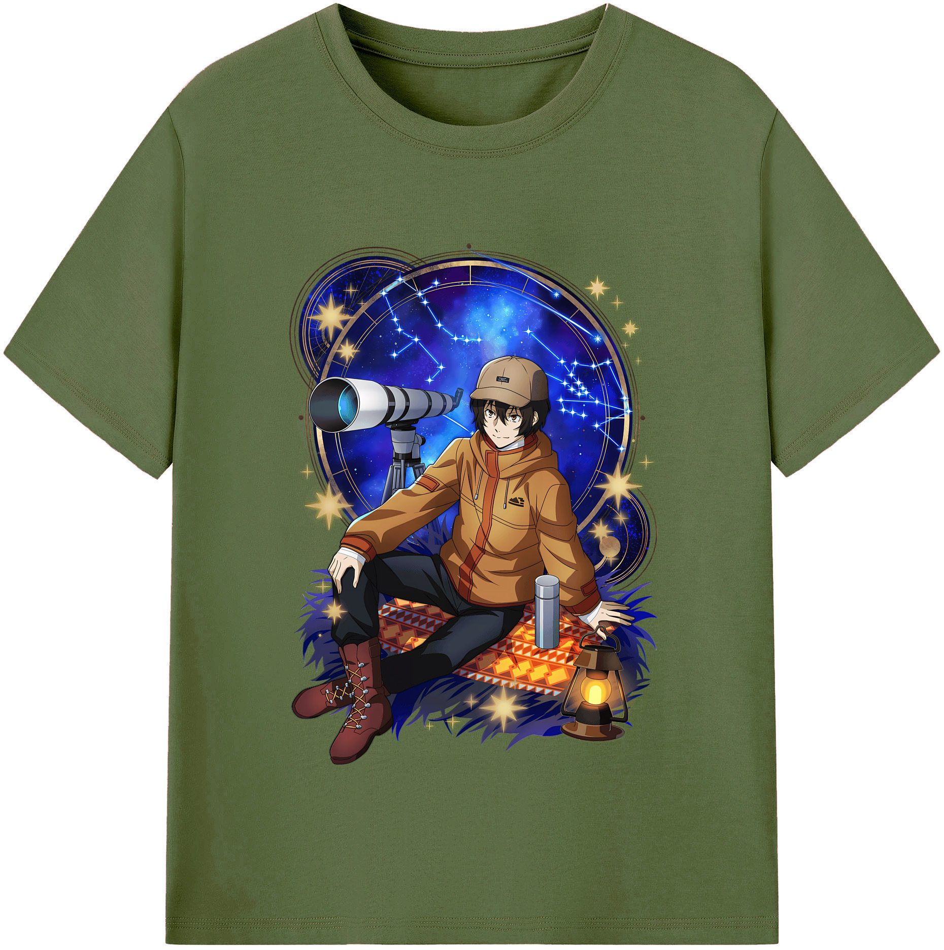 （画像用） 文豪ストレイドッグス Bungo Stray Dogs 綿100％半袖Tシャツ（フロントプリント）